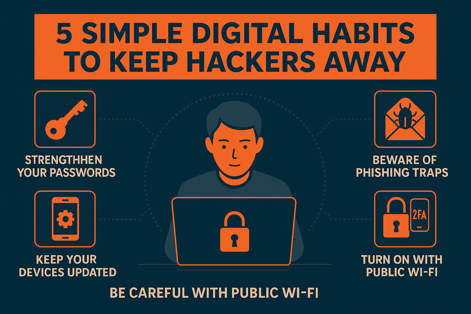 5 Simple Digital Habits to Keep Hackers Away 🔐
