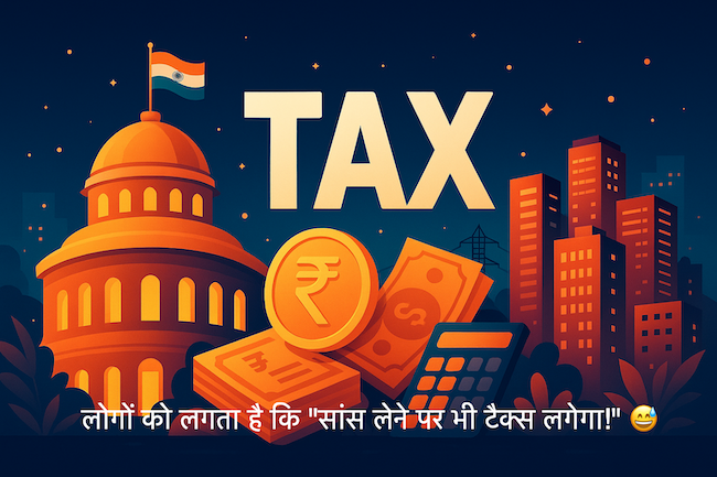 क्यों भारत में हर चीज़ पर टैक्स देना पड़ता है?