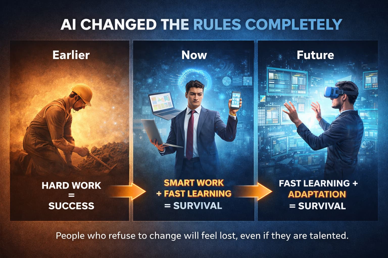 The Future Will Not Be Comfortable — Technology Will Move Faster Than Humans