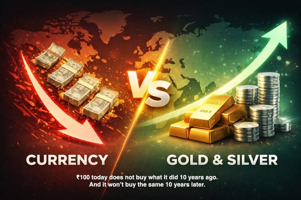 Paper Currency vs Actual Money