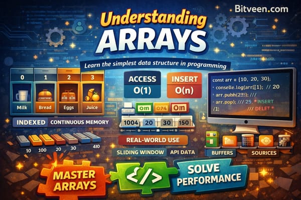 Blog 3: Understanding Arrays – The Simplest Data Structure